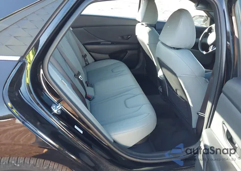 2025 Hyundai Elantra Hybrid Limited from USA, damaged, VIN KMHLN4DJ9SU170891